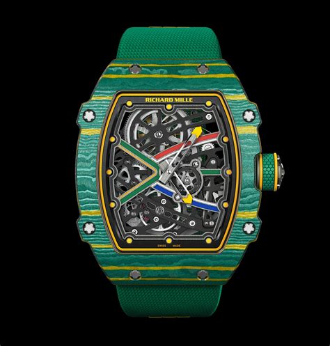 richard mille wayde van niekerk watch price|Richard Mille automatic winding watch.